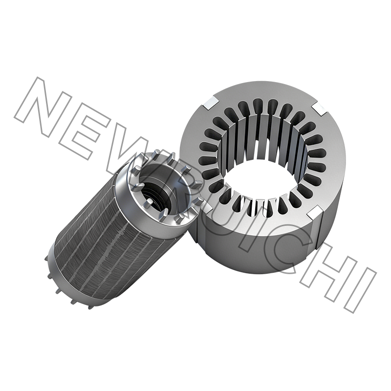 AC Motor Stator at Rotor Core Assembly